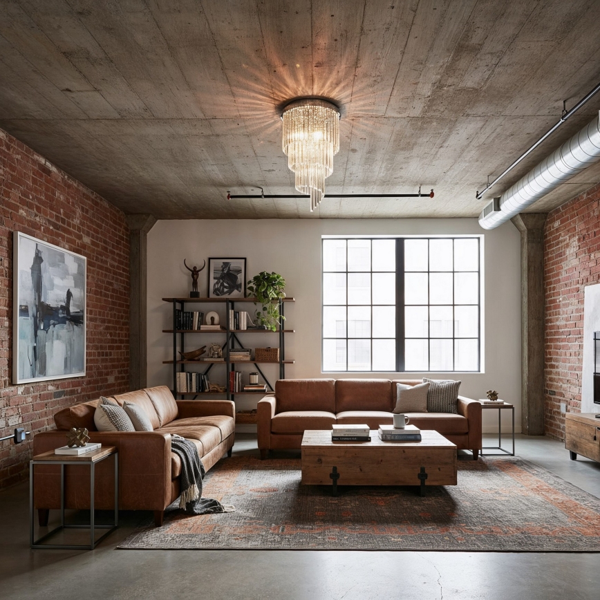 Ideal Lux - Krištáľový prisadený luster CARLTON 8xE14/40W/230V pr. 40 cm lesklý chróm