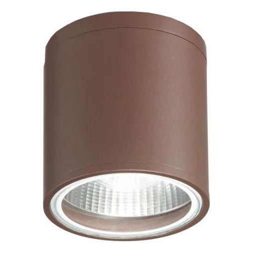 Ideal Lux - Kúpeľňové bodové svietidlo GUN 1xGU10/28W/230V IP55 hnedá