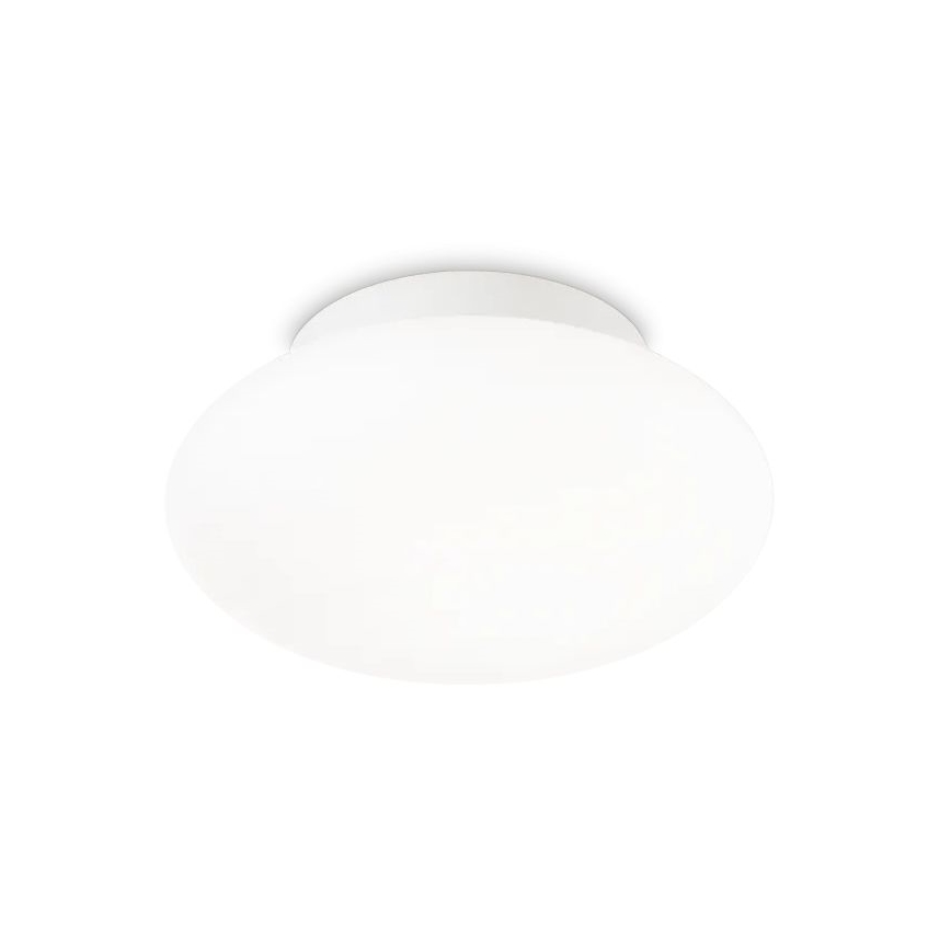 Ideal Lux - Kúpeľňové stropné svietidlo BUBBLE 1xE27/60W/230V pr. 33,5 cm IP44 biela