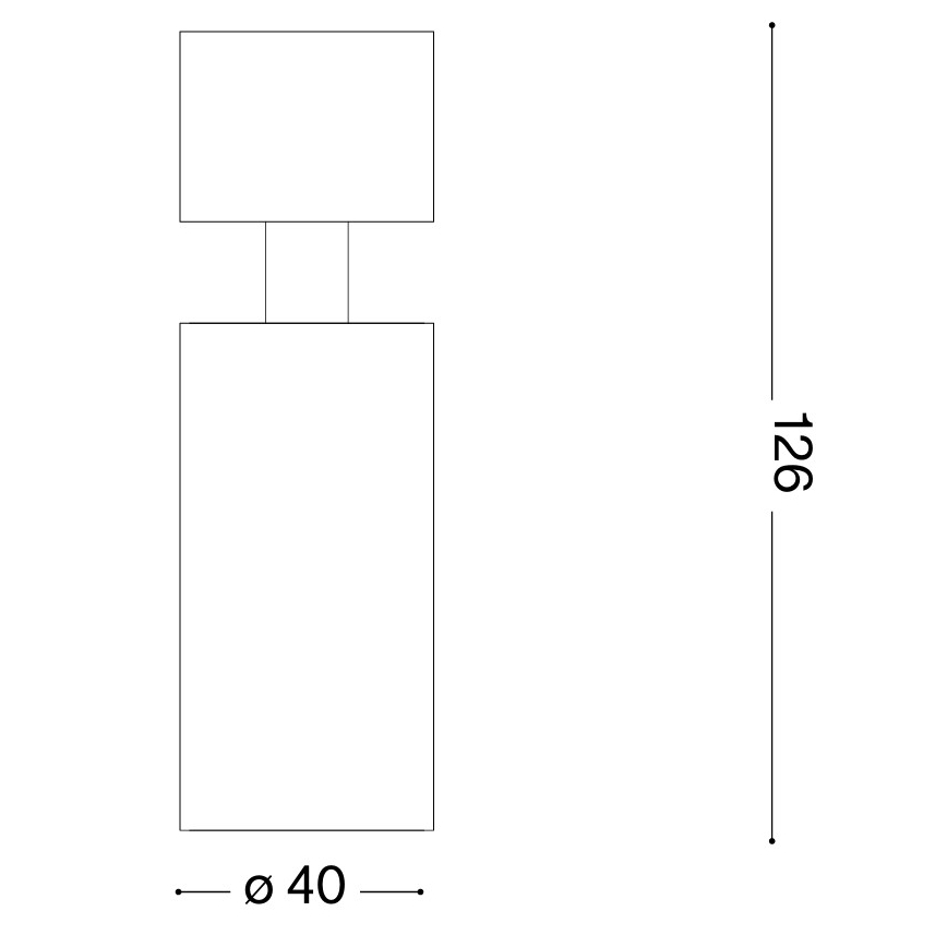 Ideal Lux - LED bodové svietidlo DYNAMITE 1xGU10/7W/230V CRI 90 biele