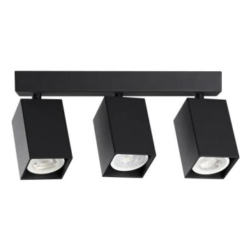 Ideal Lux - LED bodové svietidlo DYNAMITE 3xGU10/7W/230V CRI 90 čierne