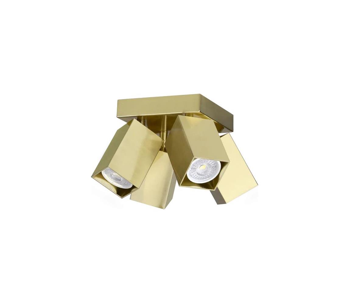 Ideal Lux - LED bodové svietidlo DYNAMITE 4xGU10/7W/230V CRI 90 mosadz 371320