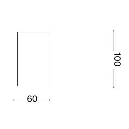 Ideal Lux - LED bodové svietidlo LOOK 1xGU10/7W/230V CRI 90 6x6 cm mosadz