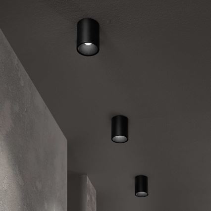 Ideal Lux - LED Bodové svietidlo NITRO LED/10W/230V pr. 8 cm CRI 90 čierna