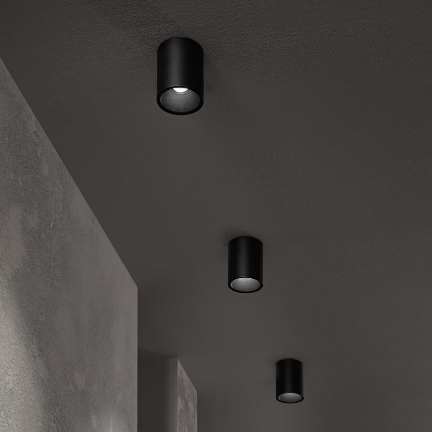 Ideal Lux - LED Bodové svietidlo NITRO LED/10W/230V pr. 8 cm CRI 90 čierna