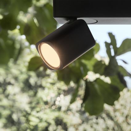 Ideal Lux - LED Bodové svietidlo RUDY 4xGU10/7W/230V CRI 90 čierna