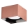 Ideal Lux - LED bodové svietidlo SPIKE 1xGX53/9W/230V 10x10 cm meď