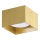 Ideal Lux - LED bodové svietidlo SPIKE 1xGX53/9W/230V 10x10 cm zlaté