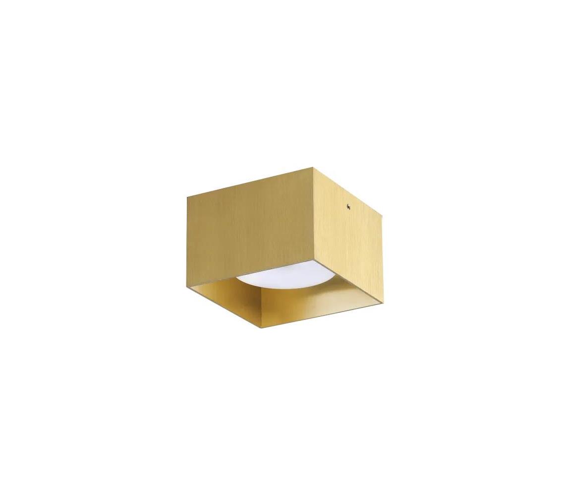 Ideal Lux - LED bodové svietidlo SPIKE 1xGX53/9W/230V 10x10 cm zlaté 317502