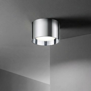 Ideal Lux - LED bodové svietidlo SPIKE 1xGX53/9W/230V priemer 10 cm lesklý chróm