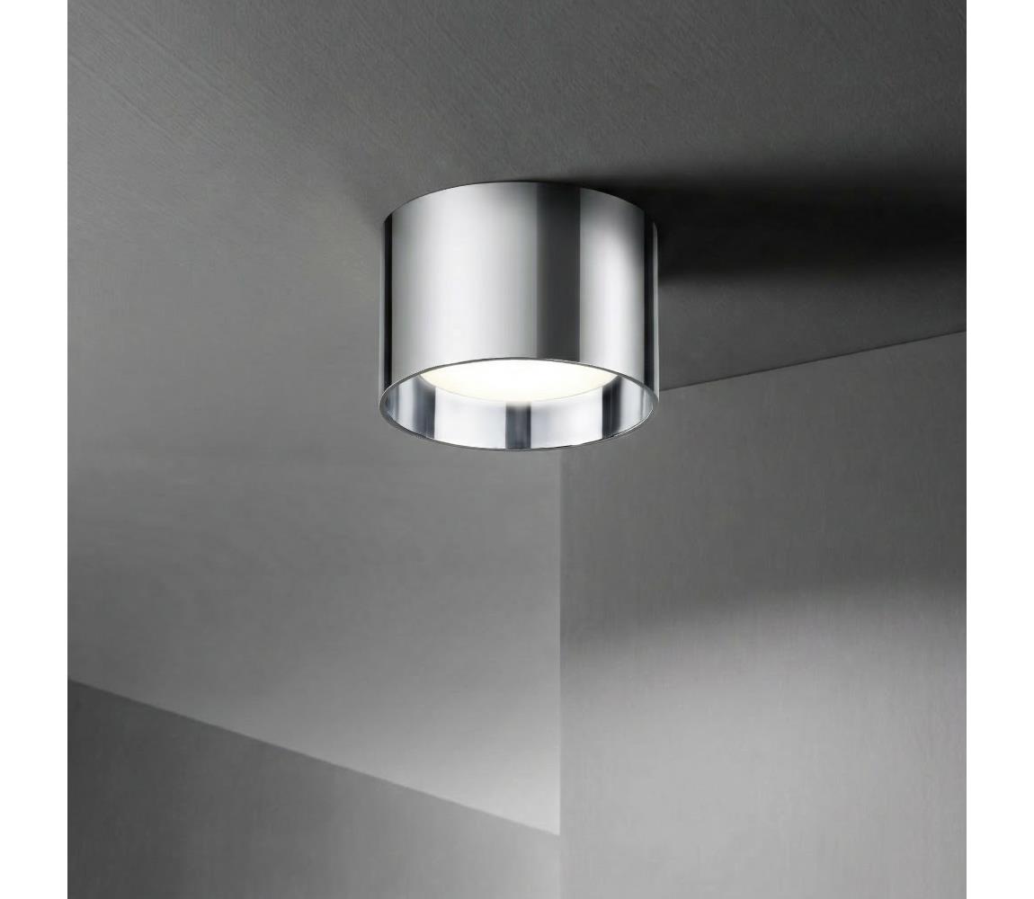 Ideal Lux - LED bodové svietidlo SPIKE 1xGX53/9W/230V priemer 10 cm lesklý chróm 310886