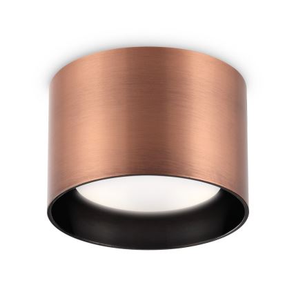 Ideal Lux - LED bodové svietidlo SPIKE 1xGX53/9W/230V priemer 10 cm medené