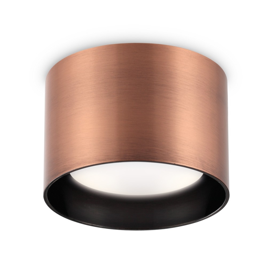 Ideal Lux - LED bodové svietidlo SPIKE 1xGX53/9W/230V priemer 10 cm medené