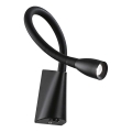 Ideal Lux - LED Flexibilná lampička GOOSE LED/3W/230V CRI 90 čierna