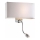 Ideal Lux - LED Flexibilná nástenná lampa HOTEL 1xE27/60W + LED/1,5W/230V