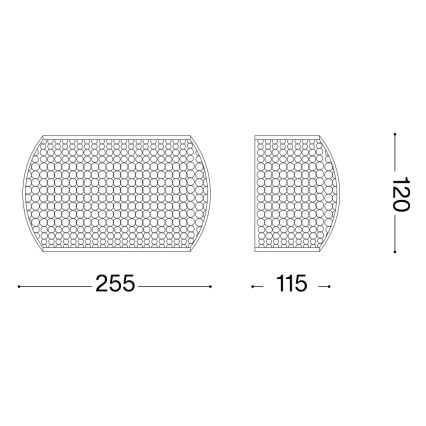 Ideal Lux - LED Krištáľové nástenné svietidlo PASHA 3xG9/3W/230V lesklý chróm