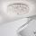Ideal Lux - LED Krištáľové stropné svietidlo KING 9xG9/3W/230V pr. 53,5 cm lesklý chróm