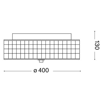 Ideal Lux - LED Krištáľové stropné svietidlo ROMA 6xG9/3W/230V pr. 40 cm lesklý chróm