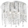 Ideal Lux - LED Krištáľové stropné svietidlo ROYAL 8xG9/3W/230V pr. 40 cm