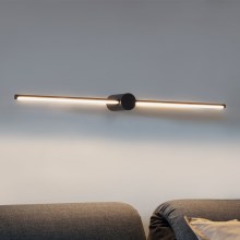 Ideal Lux - LED Kúpeľňové osvetlenie zrkadla FILO LED/12,5W/230V IP44 čierna