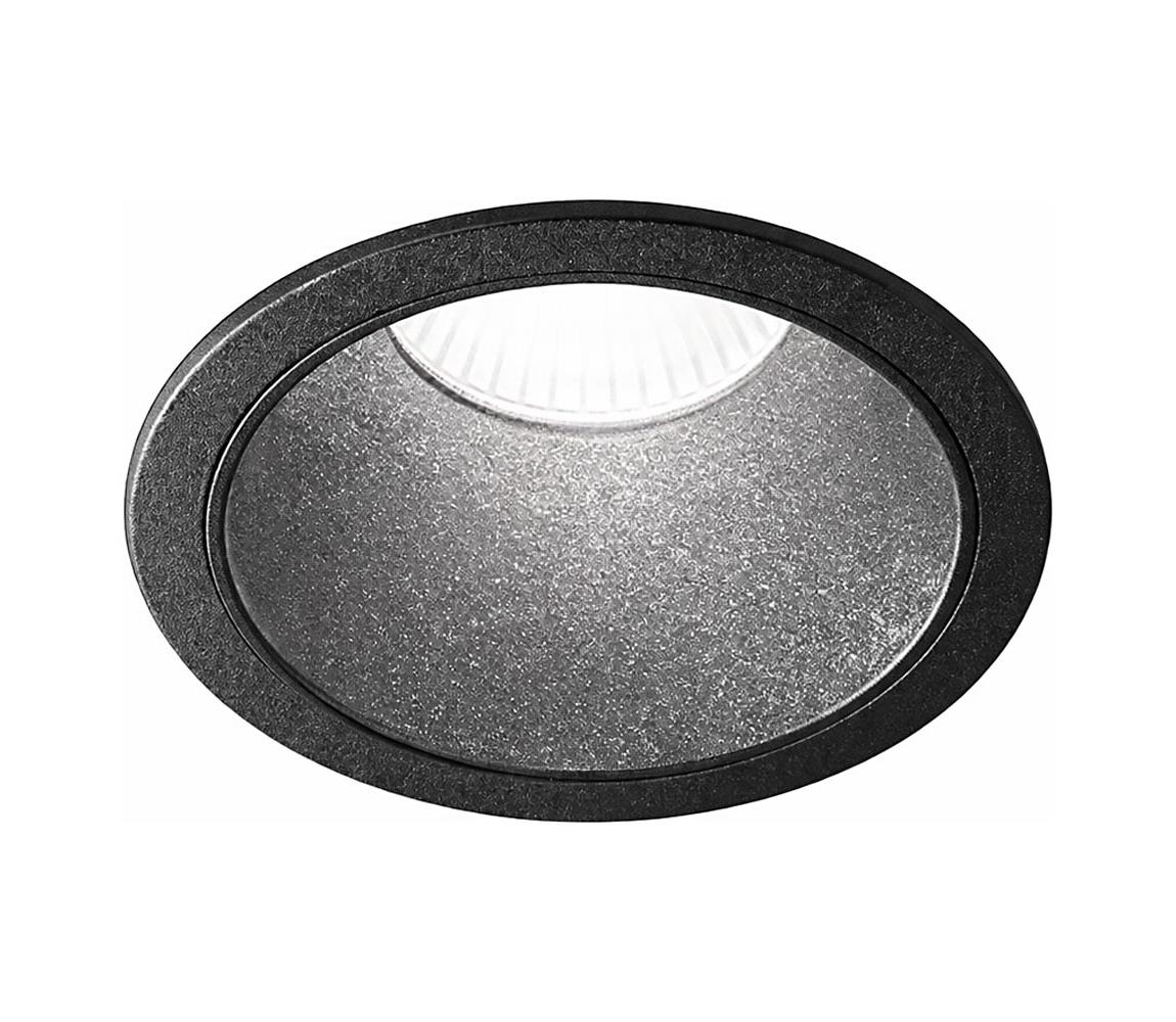 Ideal Lux - LED kúpeľňové podhľadové svietidlo GAME TRIM LED/11W/230V pr. 8,5 cm IP65 čierna 327754