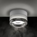 Ideal Lux - LED Kúpeľňové stropné svietidlo LOLLY 1xGX53/9W/230V pr. 10,5 cm IP44 biela/číra