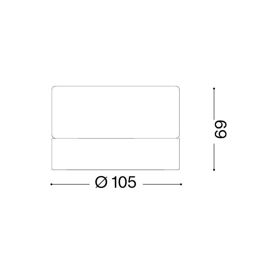 Ideal Lux - LED kúpeľňové stropné svietidlo LOLLY 1xGX53/9W/230V priemer 10,5 cm IP44 zlatá/dymovo-béžová