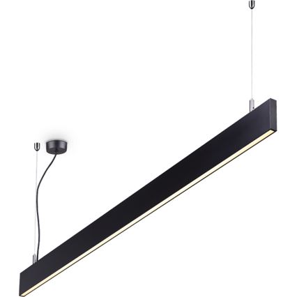 Ideal Lux - LED luster na lane LINUS LED/32W/230V 4000K CRI 90 120 cm čierna