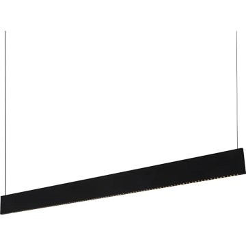 Ideal Lux - LED luster na lane STEEL LED/24W/230V 3000K CRI 90 120 cm čierna