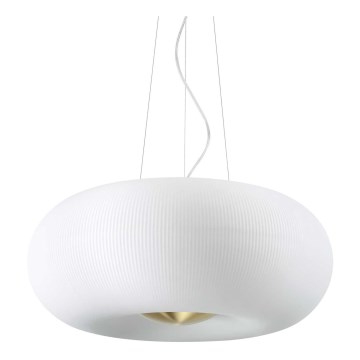Ideal Lux - LED Luster na lanku ARIZONA 5xGX53/9W/230V pr. 52 cm biela