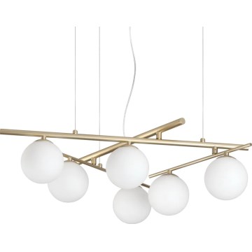 Ideal Lux - LED luster na lanku ATLAS 6xG9/3W/230V zlatý