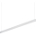 Ideal Lux - LED Luster na lanku DESK LED/36W/230V 120 cm CRI 90 biela