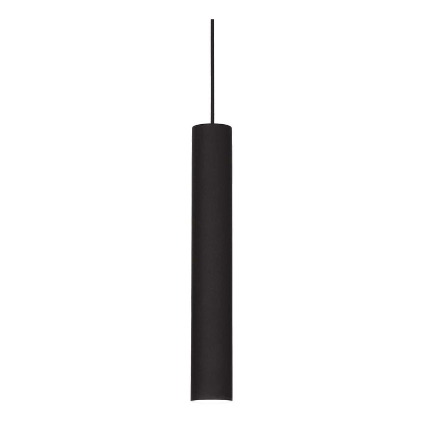 Ideal Lux - LED Luster na lanku do lištového systému LOOK 1xGU10/7W/230V CRI90 čierna