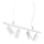 Ideal Lux - LED Luster na lanku DYNAMITE 4xGU10/7W/230V CRI 90 biela
