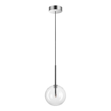 Ideal Lux - LED Luster na lanku EQUINOXE 1xG4/2W/230V pr. 15 cm lesklý chróm/číra