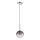 Ideal Lux - LED Luster na lanku EQUINOXE 1xG4/2W/230V pr. 15 cm lesklý chróm/dymová