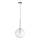Ideal Lux - LED Luster na lanku EQUINOXE 1xG4/2W/230V pr. 25 cm lesklý chróm/číra