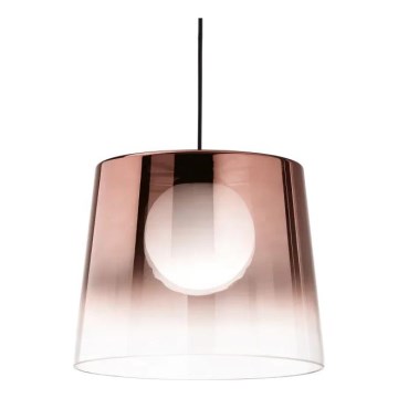 Ideal Lux - LED Luster na lanku FADE 1xG9/3W/230V pr. 27,3 cm meď/dymová
