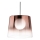 Ideal Lux - LED Luster na lanku FADE 1xG9/3W/230V pr. 27,3 cm meď/dymová
