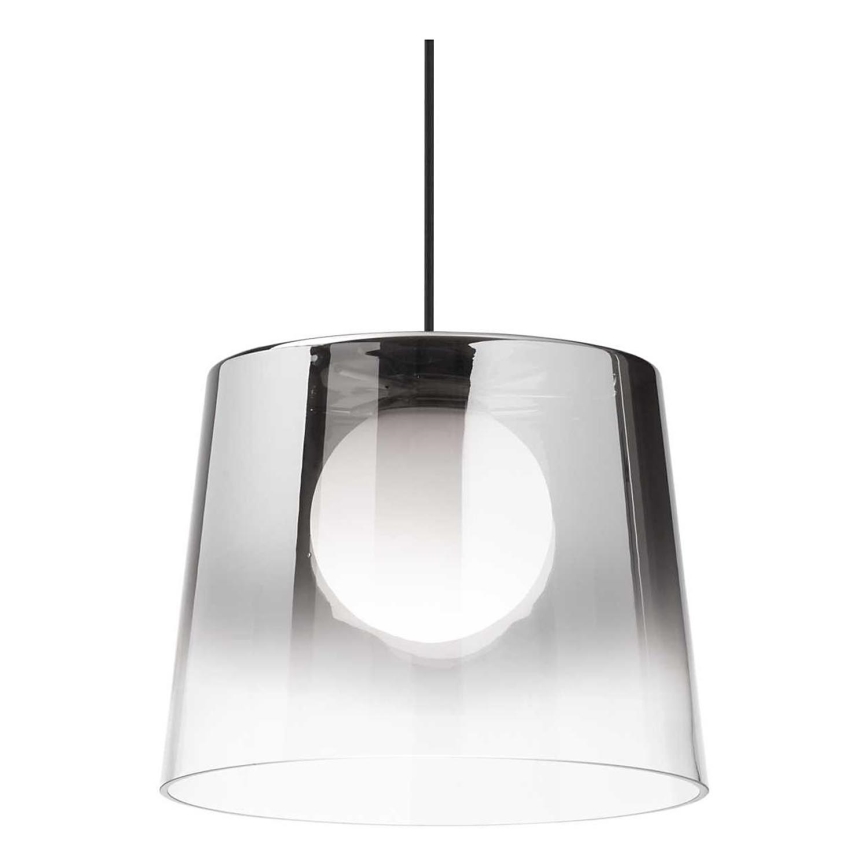 Ideal Lux - LED Luster na lanku FADE 1xG9/3W/230V pr. 27,3 cm šedá/dymová