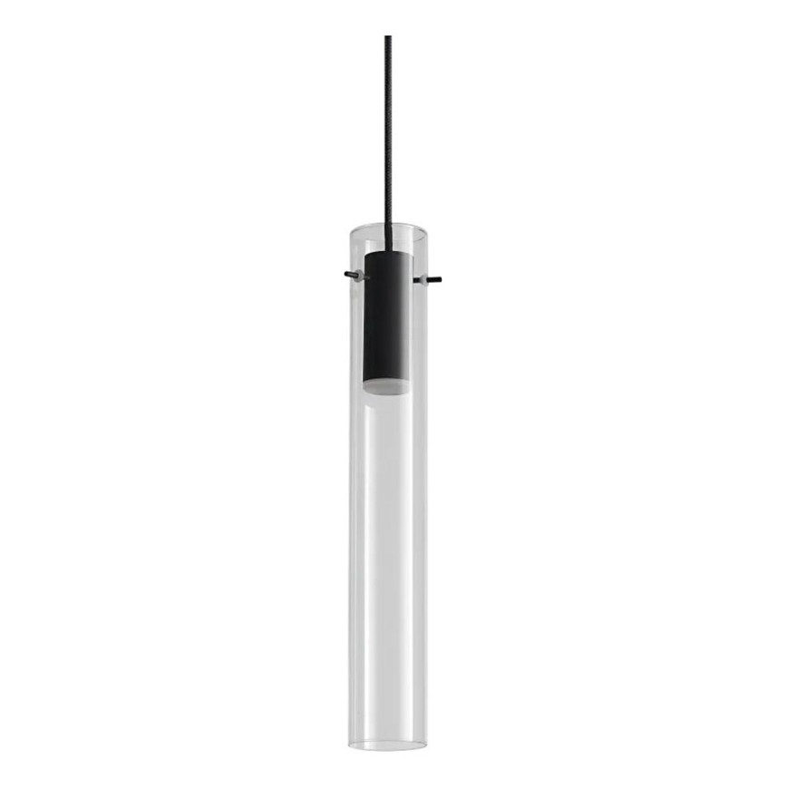 Ideal Lux - LED Luster na lanku FLAM LED/10W/230V pr. 6 cm CRI 90 číra