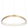 Ideal Lux - LED luster na lanku GEMINI LED/47W/230V 4000K priemer 61 cm CRI 90 mosadz