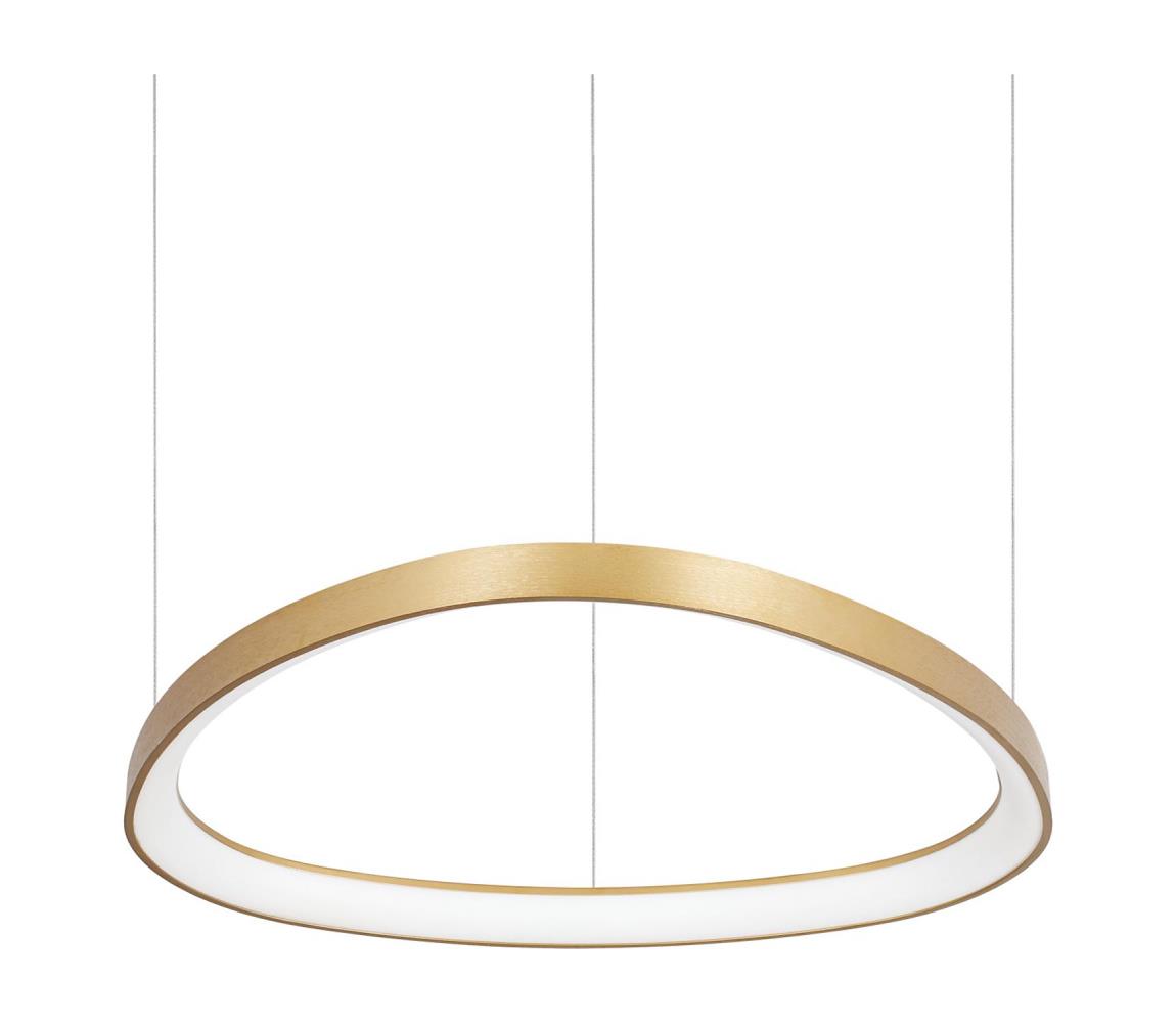 Ideal Lux - LED luster na lanku GEMINI LED/47W/230V 4000K priemer 61 cm CRI 90 mosadz 372174