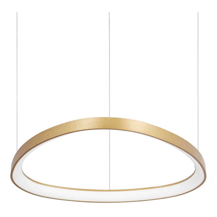 Ideal Lux - LED Luster na lanku GEMINI LED/48W/230V pr. 61 cm CRI 90 zlatá