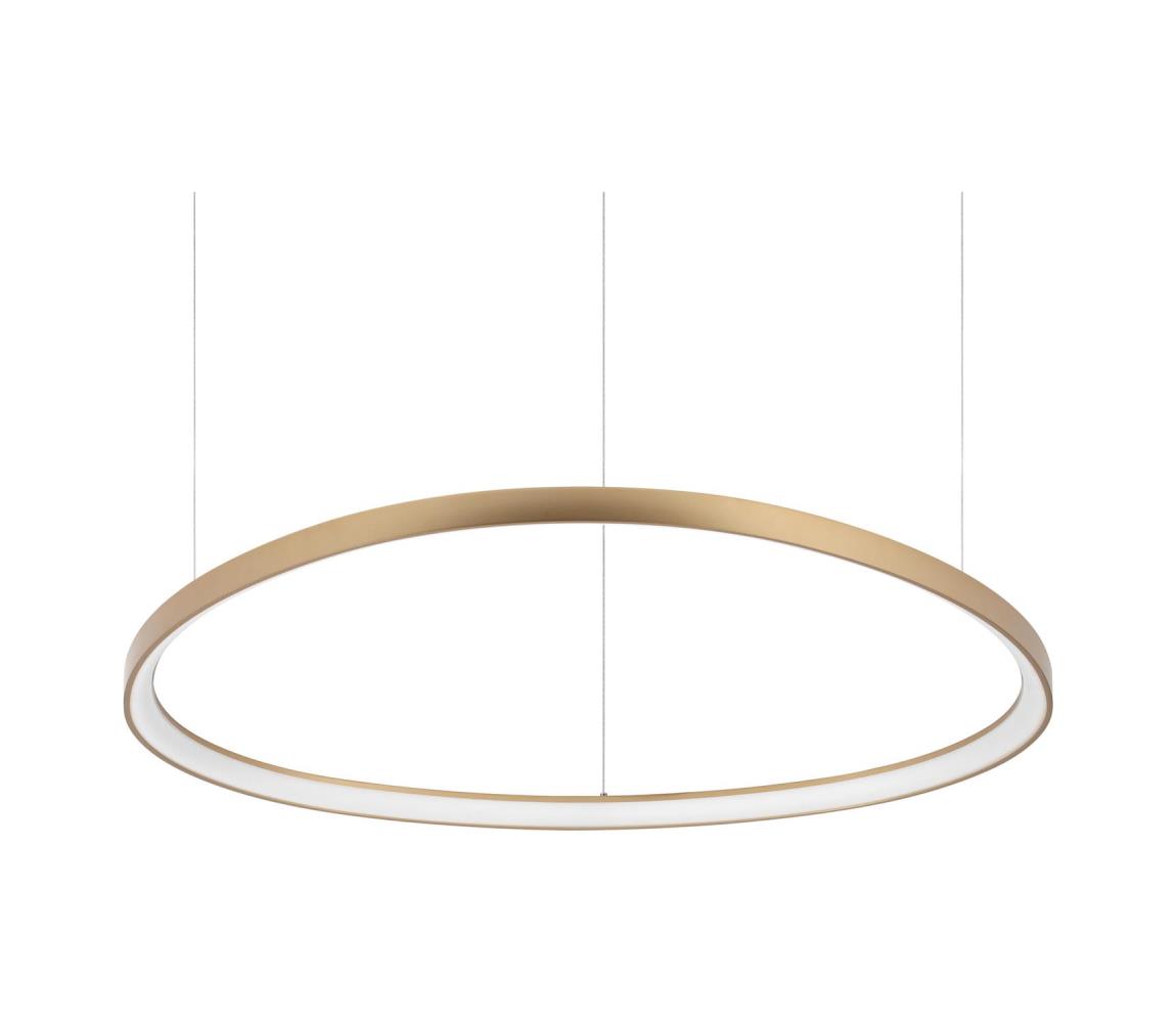 Ideal Lux - LED luster na lanku GEMINI LED/78W/230V 2700K pr. 105 cm CRI 90 mosadz 341637