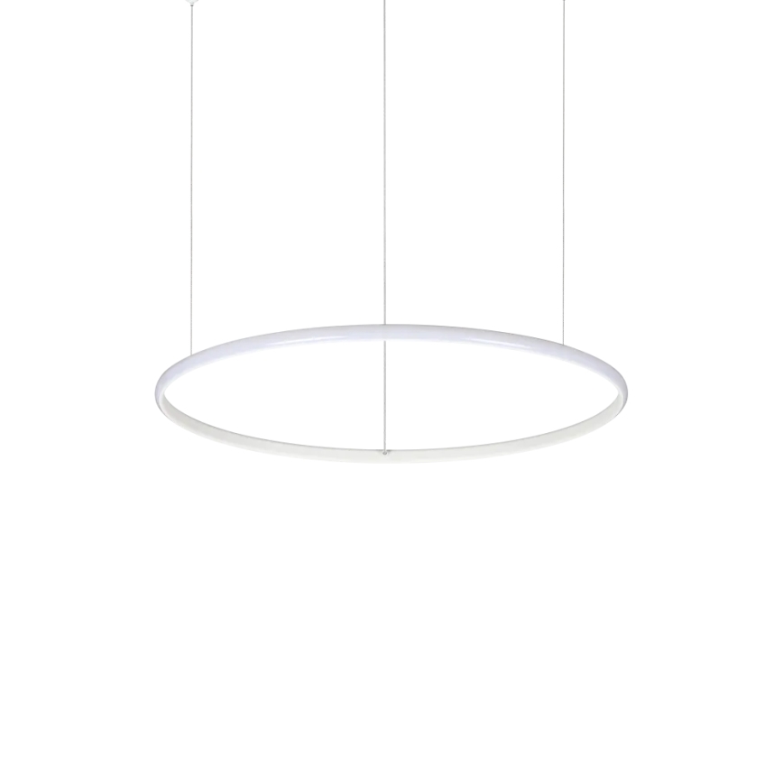 Ideal Lux - LED Luster na lanku HULAHOOP LED/28W/230V 3000K pr. 61 cm CRI 90 biela