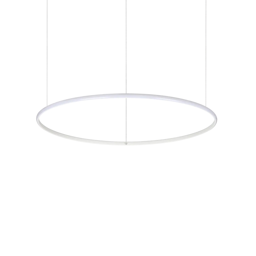 Ideal Lux - LED Luster na lanku HULAHOOP LED/39W/230V 3000K pr. 81,5 cm CRI 90 biela