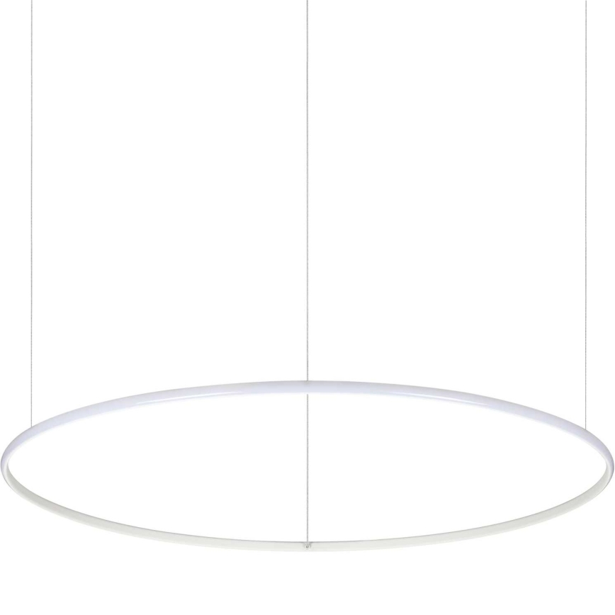 Ideal Lux - LED Luster na lanku HULAHOOP LED/46W/230V 3000K pr. 100 cm CRI 90 biela