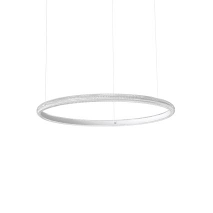 Ideal Lux - LED Luster na lanku MIRACLE LED/45W/230V pr. 80 cm CRI 90 matný chróm