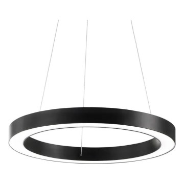 Ideal Lux - LED Luster na lanku ORACLE LED/33W/230V 3000K pr. 60 cm CRI 90 čierna